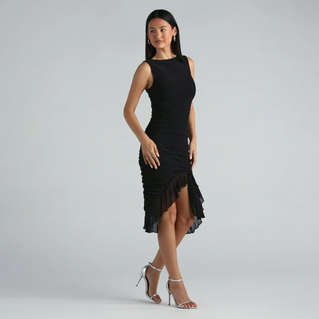 Maribel Neckline Dress