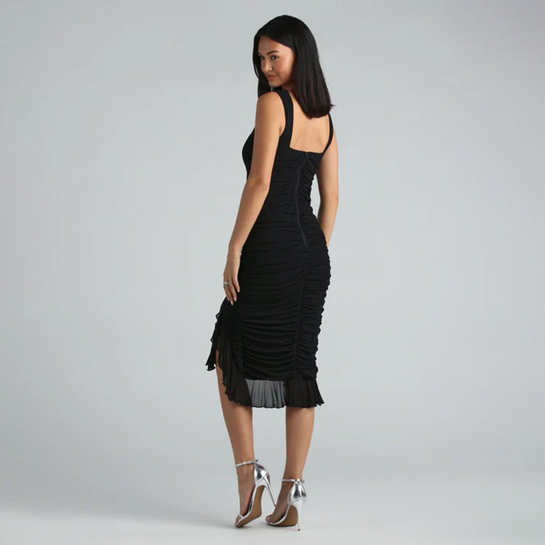 Maribel Neckline Dress