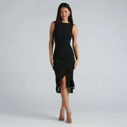 Maribel Neckline Dress