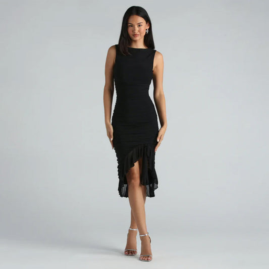 Maribel Neckline Dress