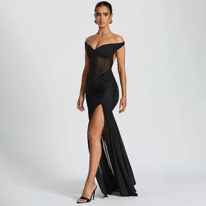 Morinna™ Alaia Strapless Maxi
