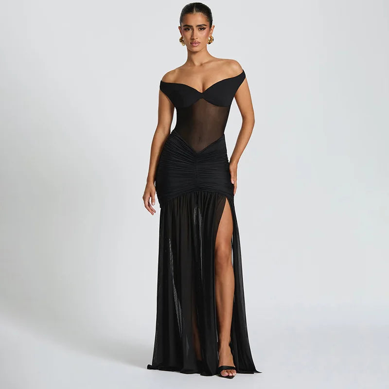 Morinna™ Alaia Strapless Maxi